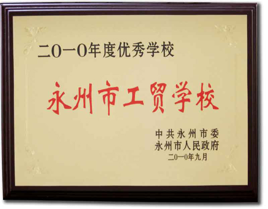 2010年市优秀学校