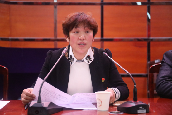 我校召开民主测评会提名推荐科室负责人